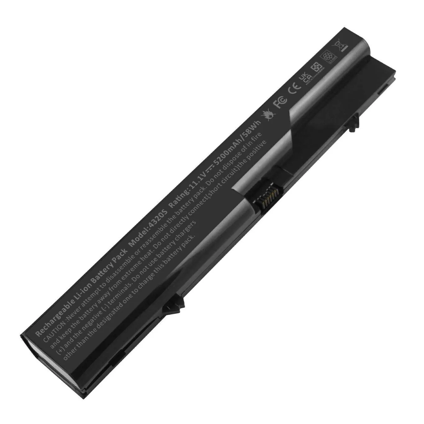 باطری استوک لپ تاپ مدل HP Probok 4520 [PH06] ظرفیت ۴۴۰۰ میلی‌آمپر ساعت ۶ سلولی